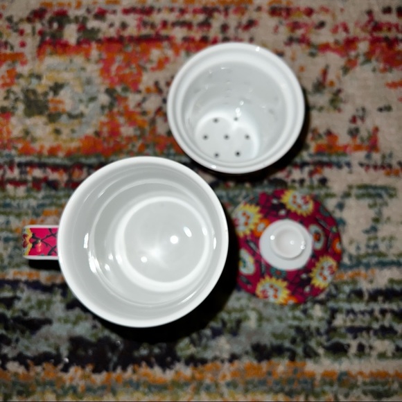 World Market Tea Cup. Three Piece Set - Home | Color: Pink - Picture 3 of 7